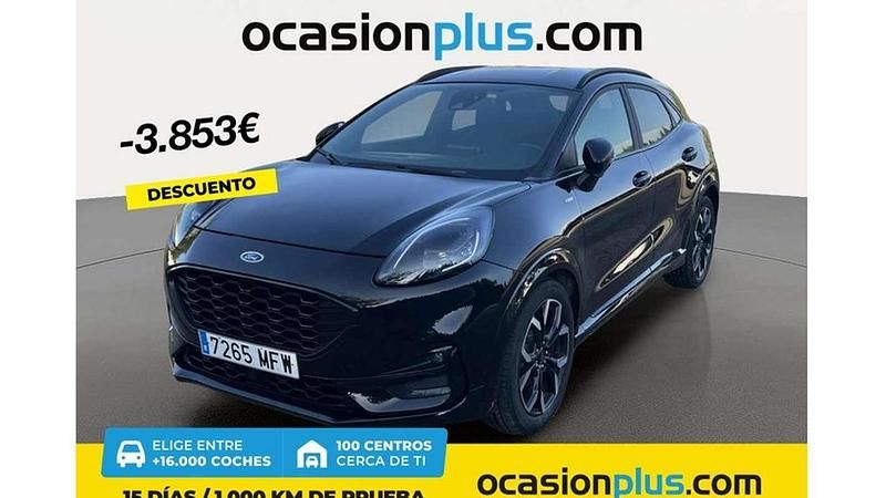 Negro Usado 2023 Ford Puma ST-Line X SUV | 15.682 € (Precio justo) - Imagen 1/4