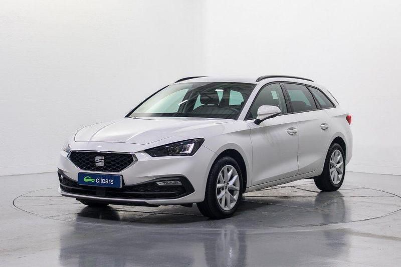 Blanco Usado 2021 Seat Leon Style Familiar | 17.690 € (Precio justo) - Imagen 1/4