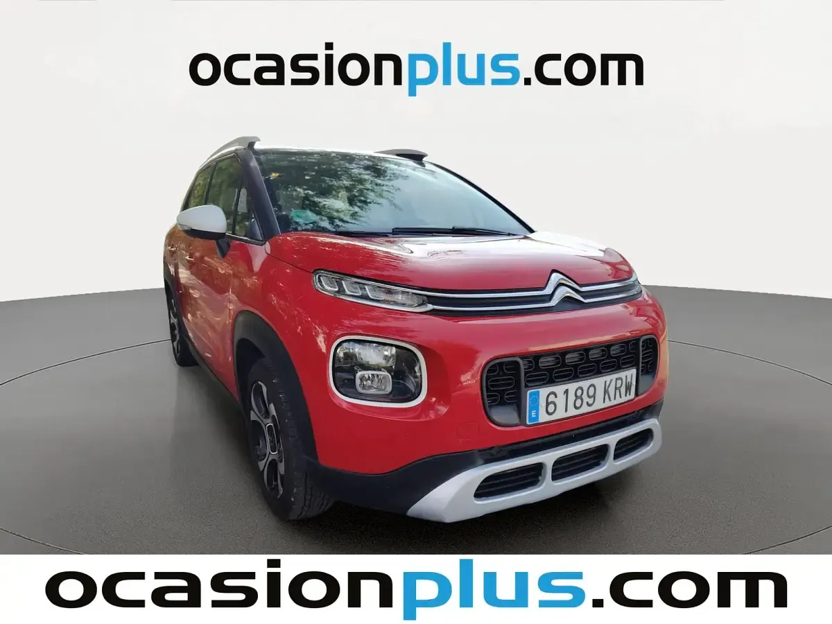 Usado Citroën C3 Aircross PureTech 110 CV (80 kW) 2018 Rojo SUV