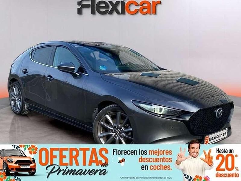 Usado Mazda 3 Exclusive-Line 150 CV (110 kW) 2023 Gris Berlina