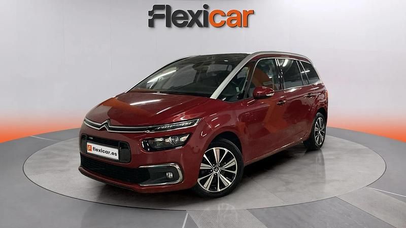 Usado Citroën Grand C4 Picasso Feel 130 CV (95 kW) 2016 Granate Monovolumen