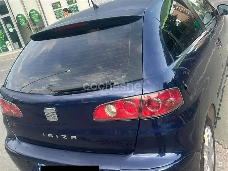 Usado Seat Ibiza Reference 100 CV (73 kW) 2006 Azul Utilitario
