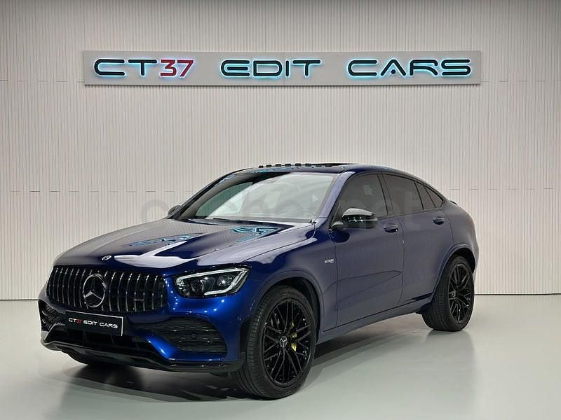 Usado Mercedes GLC43 AMG 390 CV (286 kW) 2021 Azul SUV