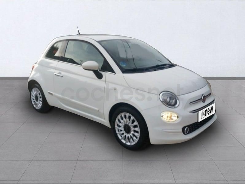 Usado Fiat 500 Lounge 69 CV (50 kW) 2019 Blanco Berlina