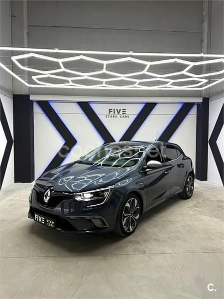 Gris / plata Usado 2018 Renault Mégane GT Line GT-Line Berlina | 14.900 € (Buen precio) - Imagen 1/4