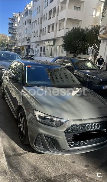 Usado Audi A1 Sportback S-Line 95 CV (69 kW) 2021 Gris / plata Utilitario