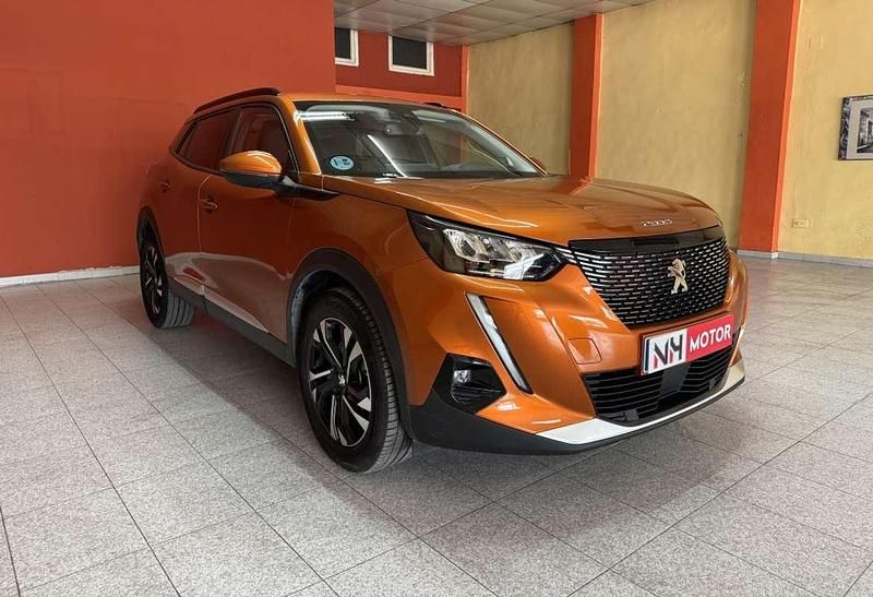 Naranja Usado 2021 Peugeot 2008 Allure SUV | 16.900 € (Un poco caro) - Imagen 1/4