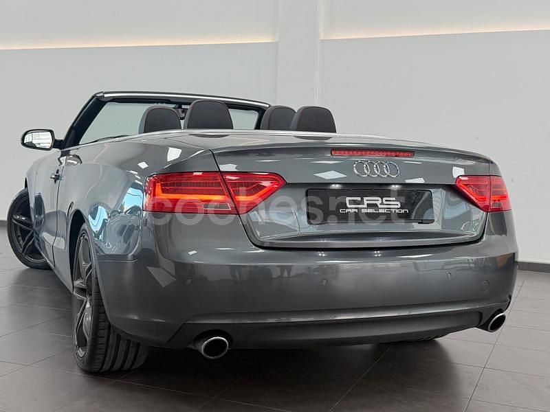 Usado Audi A5 Cabriolet 170 CV (125 kW) 2013 Negro Descapotable