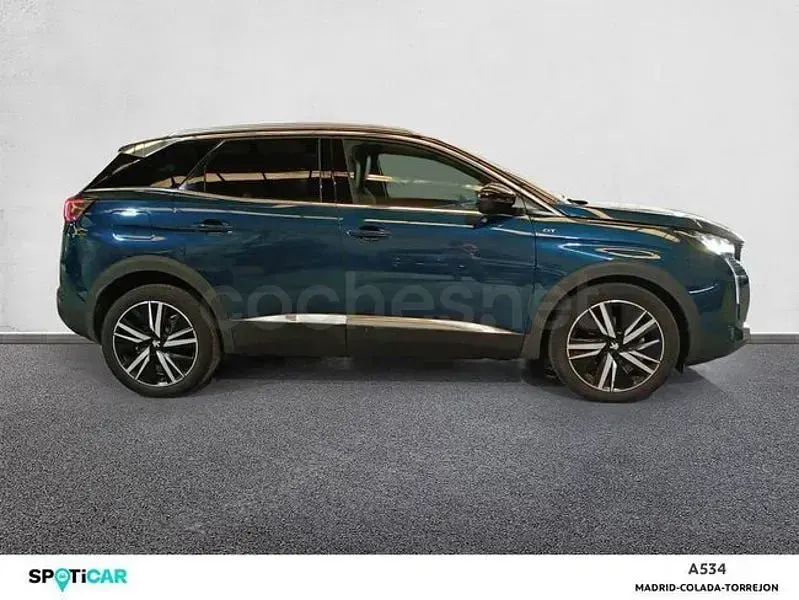 Usado Peugeot 3008 GT 130 CV (95 kW) 2022 Azul SUV