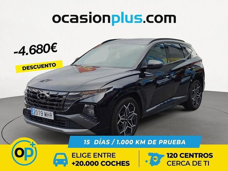 Negro Usado 2023 Hyundai Tucson N Line SUV | 22.890 € (Precio justo) - Imagen 1/4
