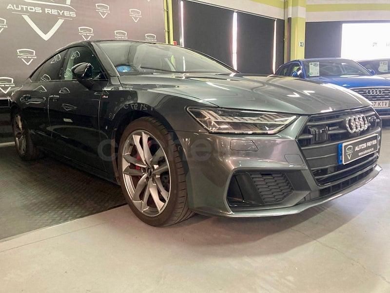 Usado Audi A7 367 CV (269 kW) 2020 Gris / plata Berlina