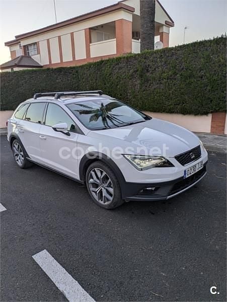 Usado Seat Leon X-Perience 4Drive 150 CV (110 kW) 2015 Blanco Familiar