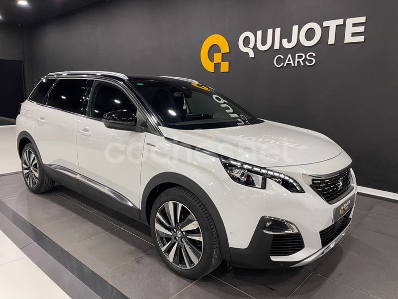 Blanco Usado 2019 Peugeot 5008 GT-line Monovolumen | 19.500 € (Precio justo) - Imagen 1/4