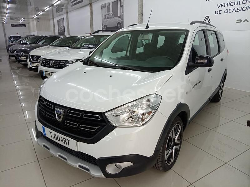 Blanco Usado 2021 Dacia Lodgy Monovolumen | 15.900 € (Precio justo) - Imagen 1/4