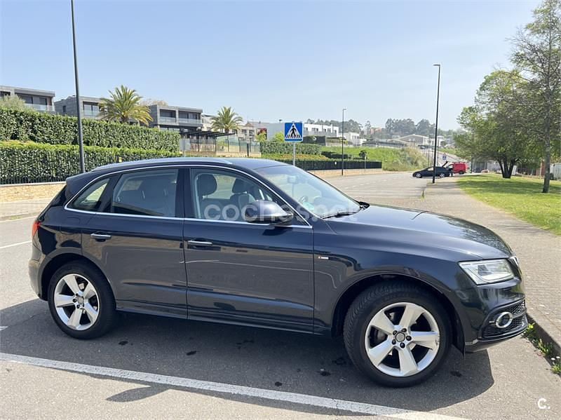 Begagnad Audi Q5 S-Line 190 HK (139 kW) 2017 Blå SUV