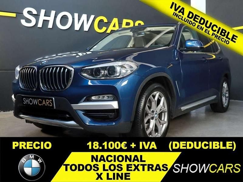 Azul Usado 2019 BMW X3 SUV | 17.100 € (Super precio) - Imagen 1/4