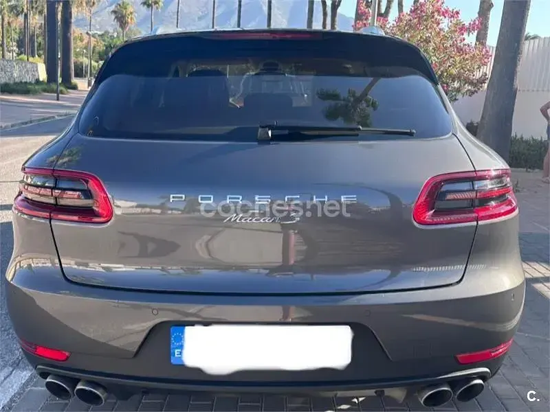 Usado Porsche Macan 258 CV (189 kW) 2014 Gris / plata SUV