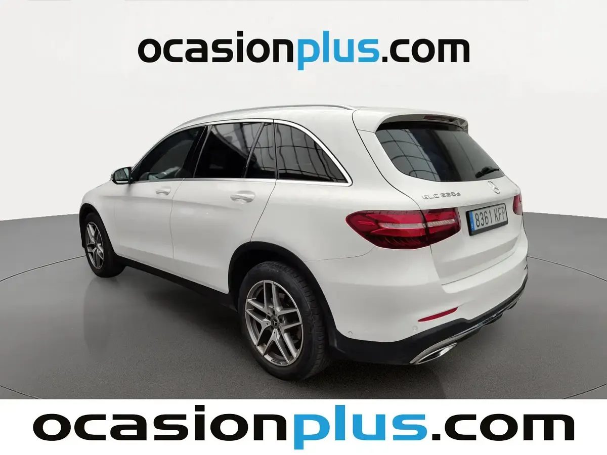 Usado Mercedes GLC220 170 CV (125 kW) 2017 Blanco SUV