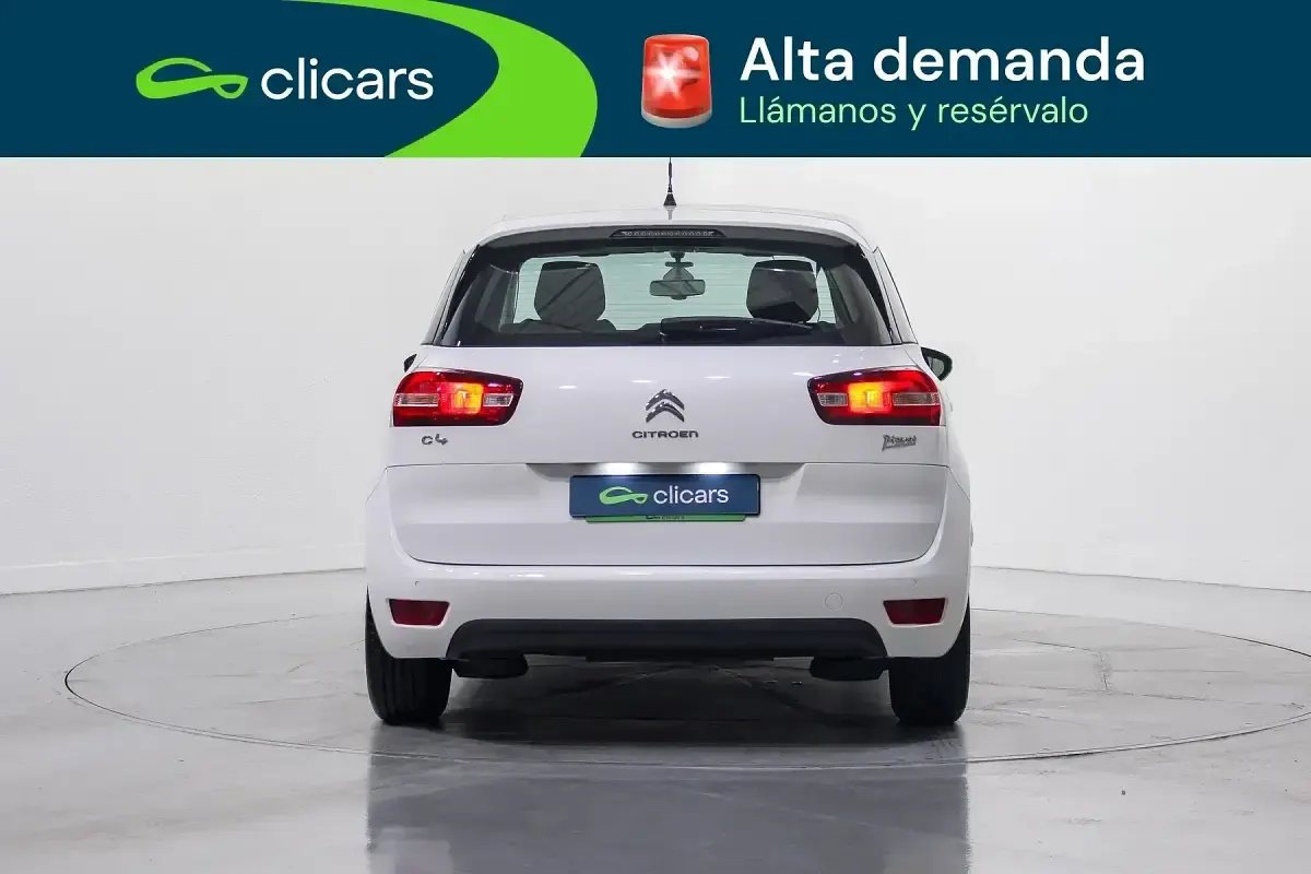 Usado Citroën C4 Picasso PureTech 131 CV (96 kW) 2015 Blanco Monovolumen