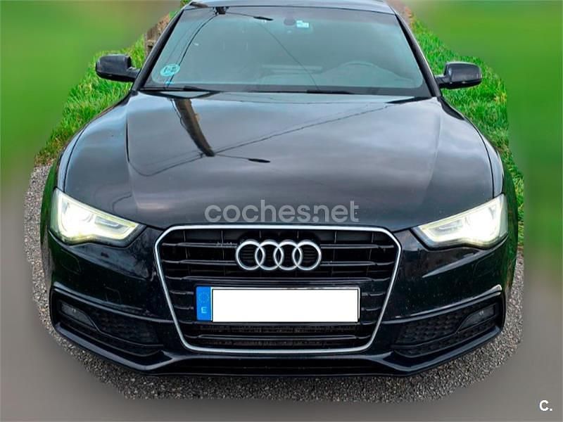 Usado Audi A5 Sportback S-Line 204 CV (150 kW) 2014 Negro Utilitario