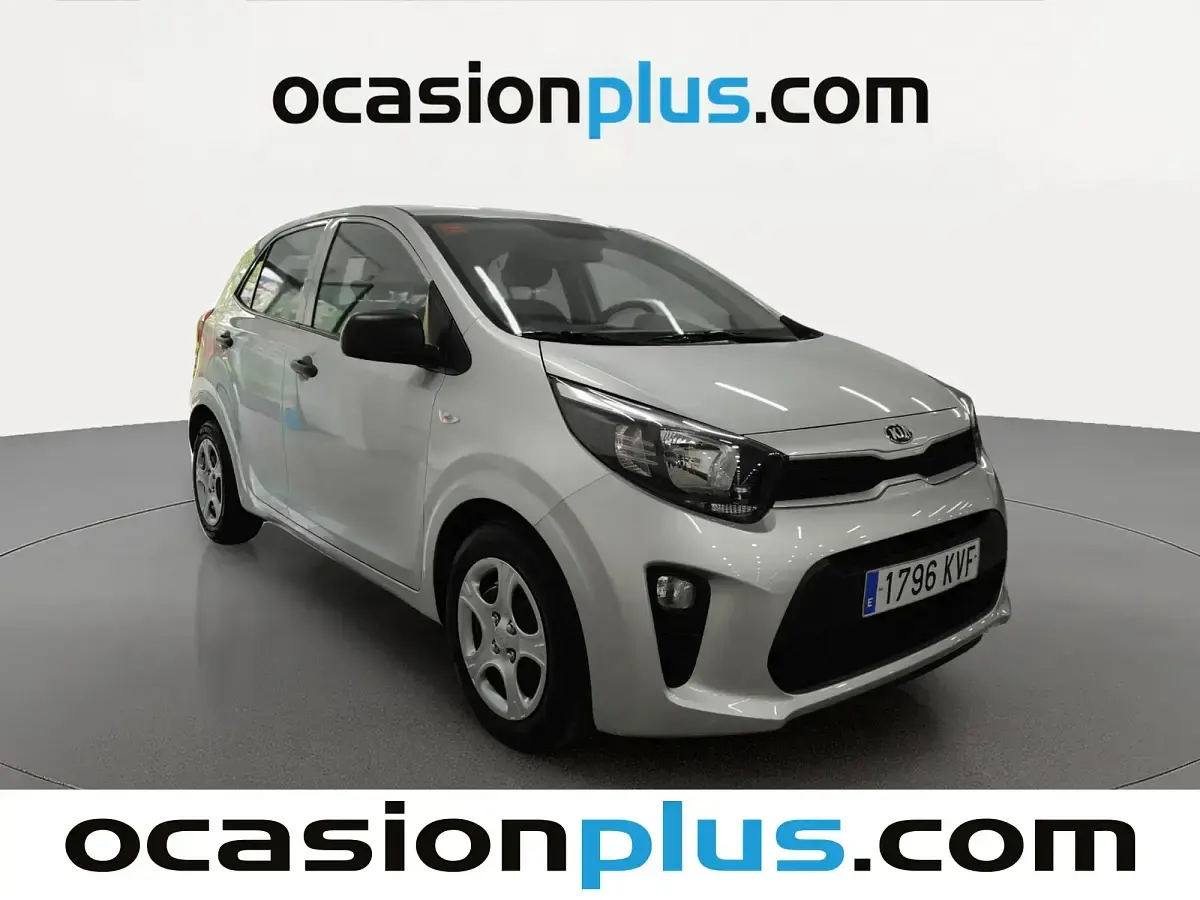 Usado Kia Picanto 67 CV (49 kW) 2019 Gris Utilitario
