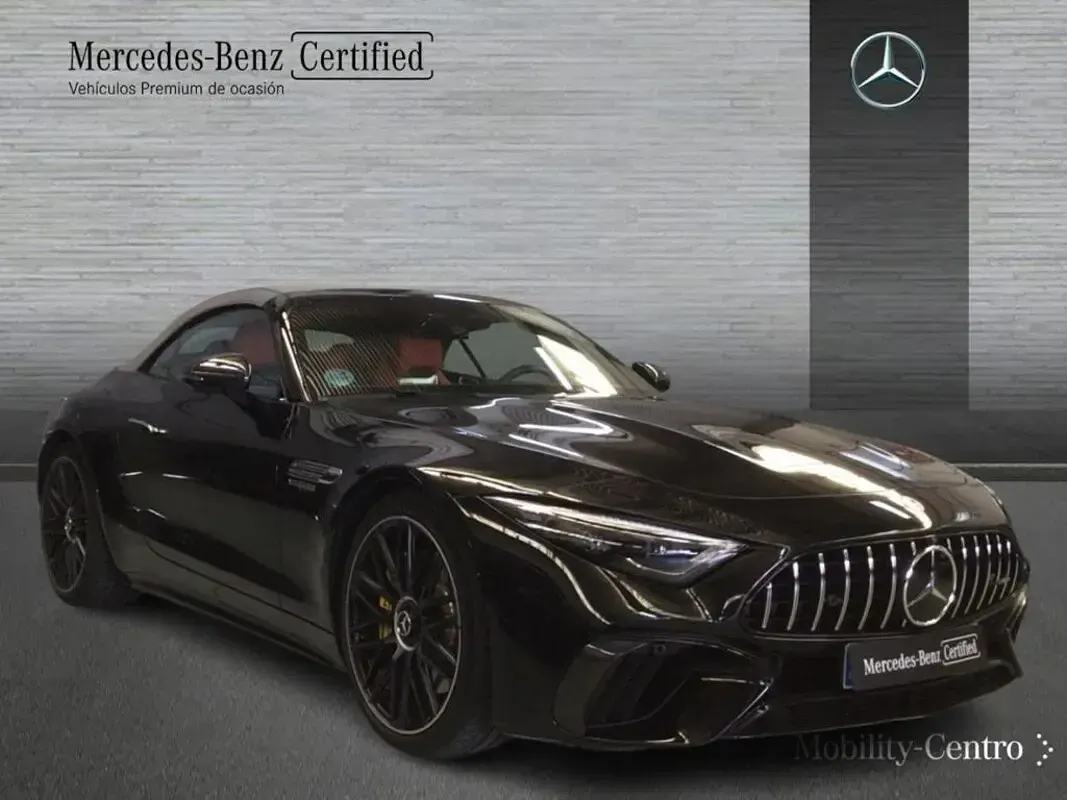 Usado Mercedes SL63 AMG AMG 585 CV (430 kW) 2025 Negro obsidiana Descapotable