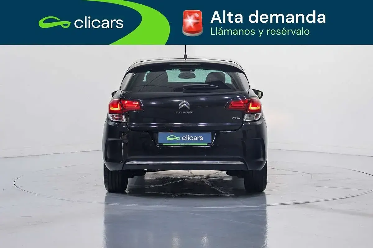 Usado Citroën C4 Feel 110 CV (80 kW) 2016 Negro Utilitario