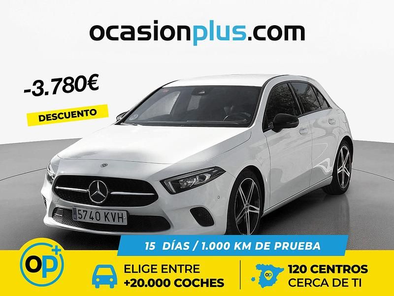 Usado Mercedes A180 116 CV (85 kW) 2019 Blanco Berlina