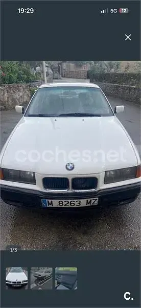 Usado BMW 320 150 CV (110 kW) 1992 Blanco Berlina
