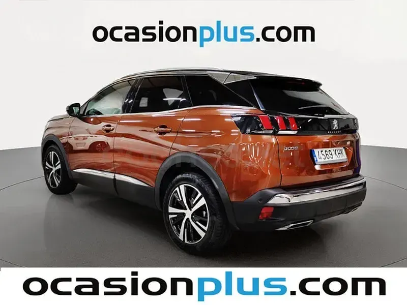 Usado Peugeot 3008 GT-line 130 CV (95 kW) 2018 Naranja SUV