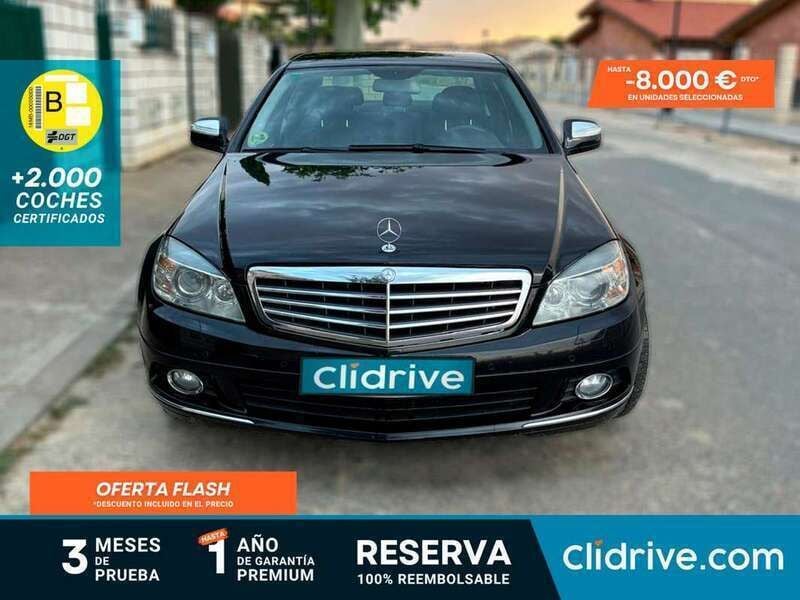 Negro Usado 2010 Mercedes C220 Berlina | 11.490 € (Precio justo) - Imagen 1/3