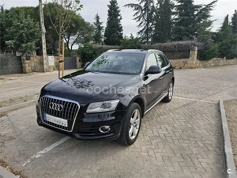 Usado Audi Q5 Advanced 190 CV (139 kW) 2015 Negro SUV
