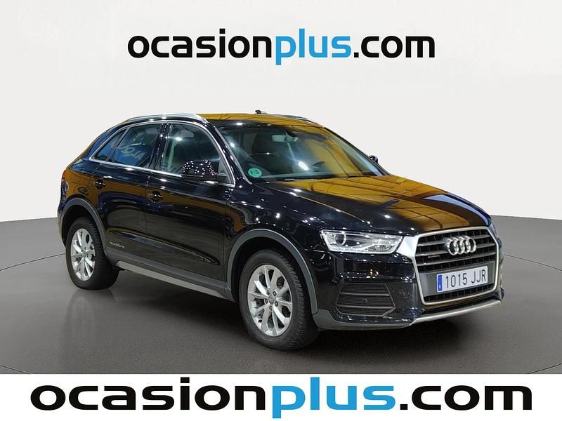 Usado Audi Q3 Design 150 CV (110 kW) 2015 Negro SUV