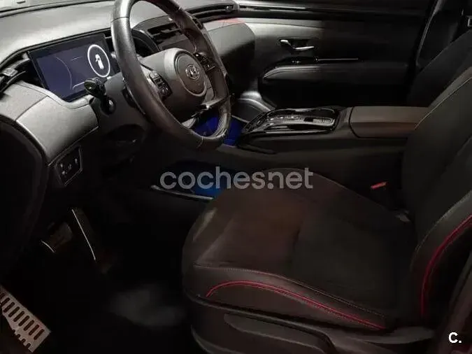 Usado Hyundai Tucson N Line 150 CV (110 kW) 2024 Negro SUV