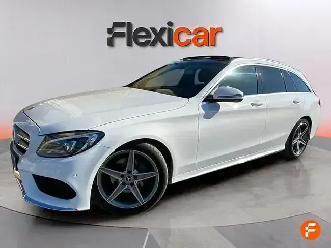 Usado Mercedes C220 170 CV (125 kW) 2018 Blanco Familiar