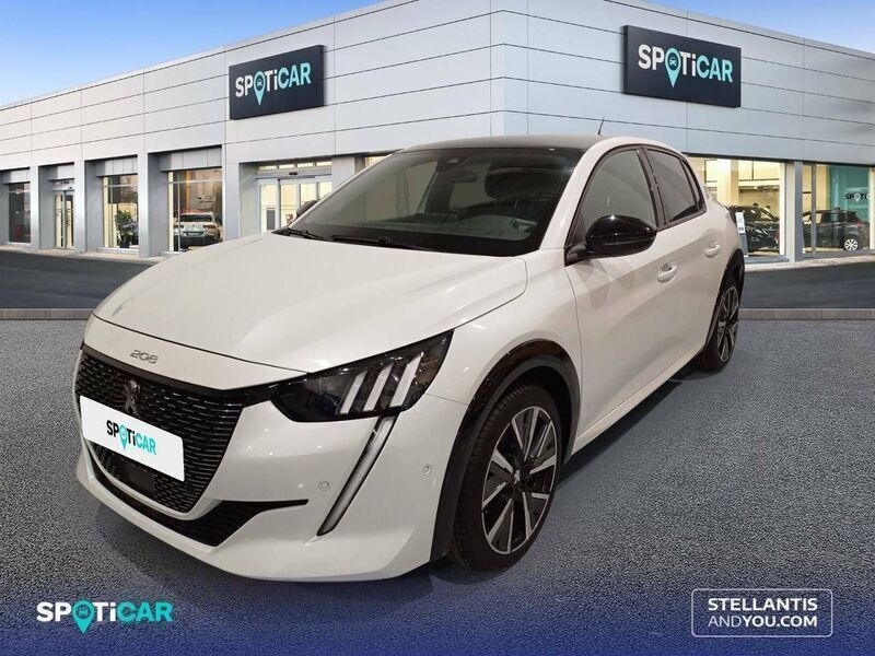 Blanco Usado 2022 Peugeot 208 GT Utilitario | 17.900 € (Caro) - Imagen 1/4