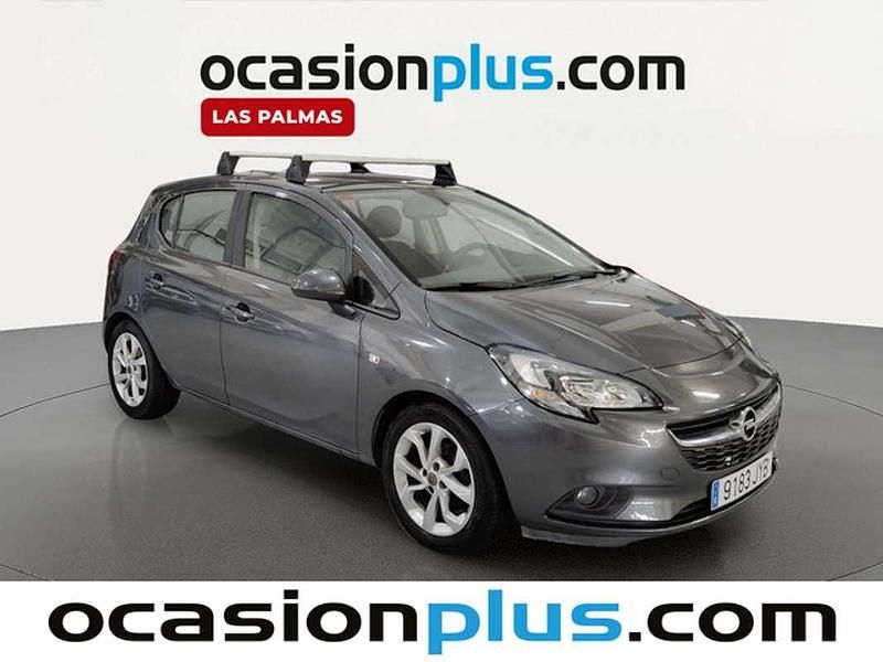 Usado Opel Corsa Selective 90 CV (66 kW) 2017 Gris Utilitario