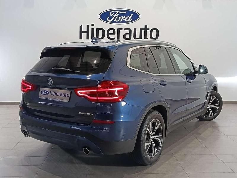 Käytetty BMW X3 Comfort Edition 150 HP (110 kW) 2019 Sininen Katumaasturi