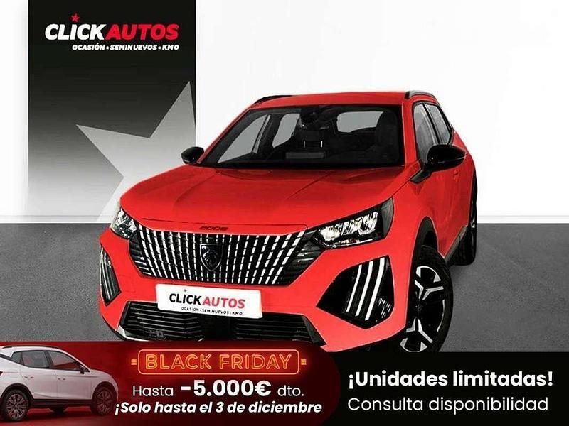 Rojo Usado 2023 Peugeot 2008 Allure SUV | 15.450 € (Precio justo) - Imagen 1/4