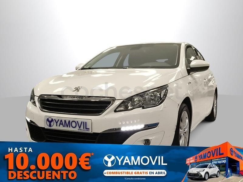Usado Peugeot 308 Style 131 CV (96 kW) 2017 Blanco Berlina