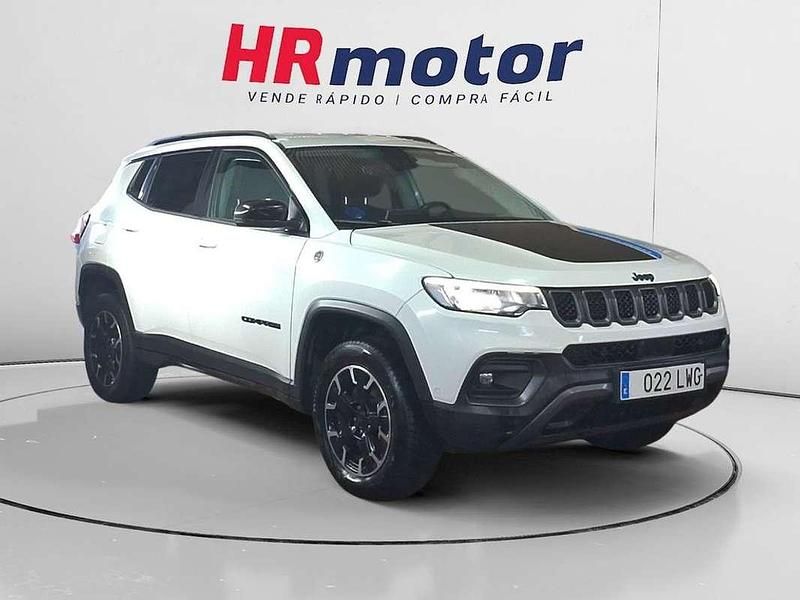Blanco Usado 2022 Jeep Compass Trailhawk SUV | 20.200 € (Precio justo) - Imagen 1/4
