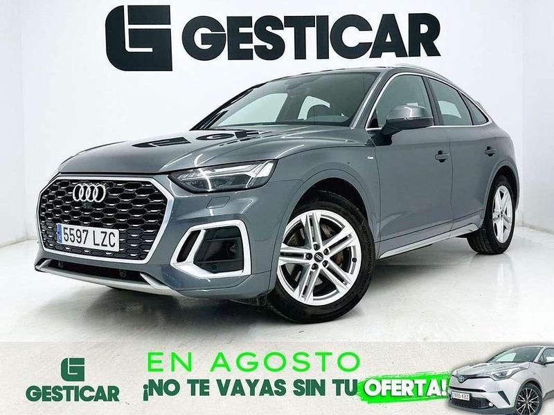 Gris Usado 2022 Audi Q5 Sportback S-Line SUV | 37.990 € (Precio justo) - Imagen 1/4