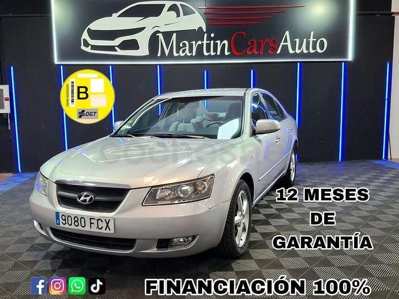Usado Hyundai Sonata Comfort 140 CV (102 kW) 2006 Gris / plata Berlina
