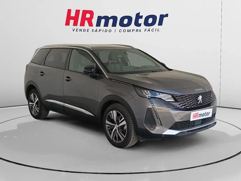 Negro Usado 2021 Peugeot 5008 Allure Monovolumen | 21.890 € (Buen precio) - Imagen 1/4