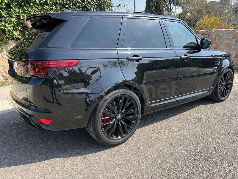 Usado Land Rover Range Rover Sport SVR 550 CV (404 kW) 2017 Negro SUV
