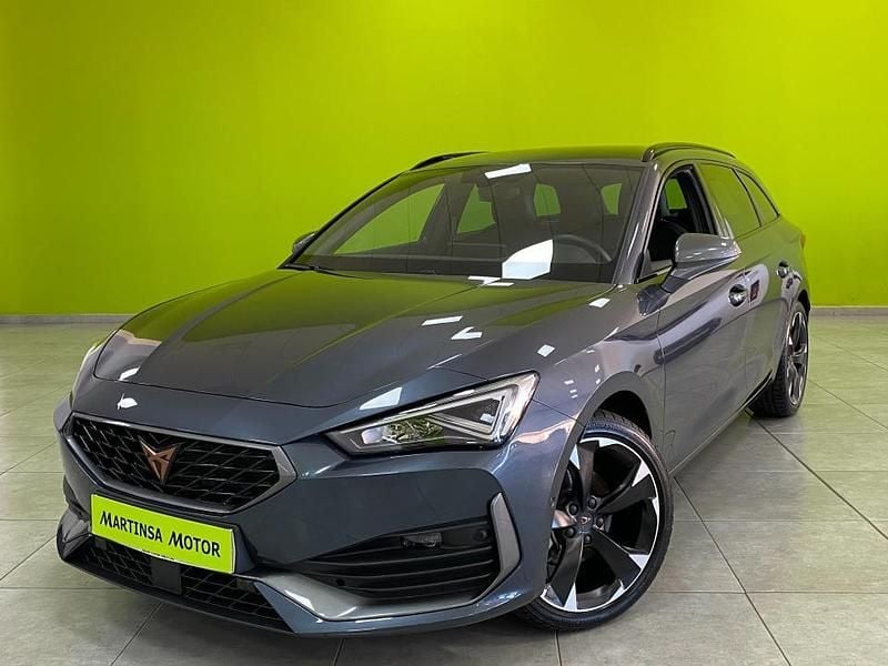 Gris Usado 2024 Cupra Leon Familiar | 28.300 € (Precio justo) - Imagen 1/4