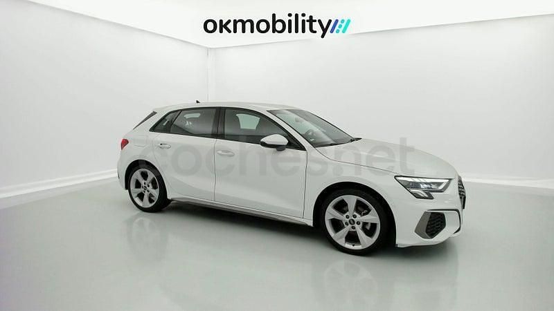 Usado Audi A3 S-Line 150 CV (110 kW) 2023 Blanco Berlina