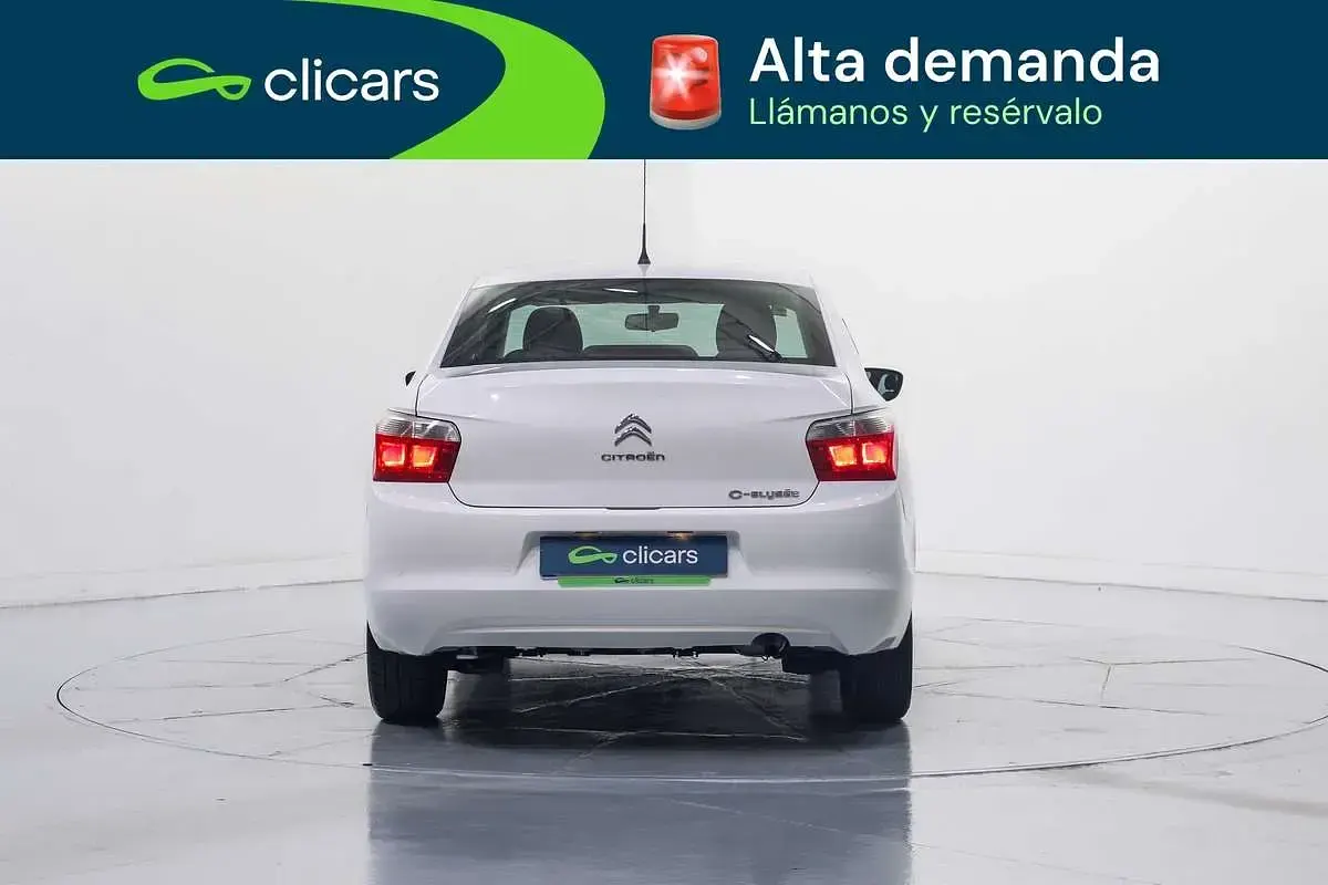Usado Citroën C-Elysee I Exclusive 82 CV (60 kW) 2016 Blanco Berlina