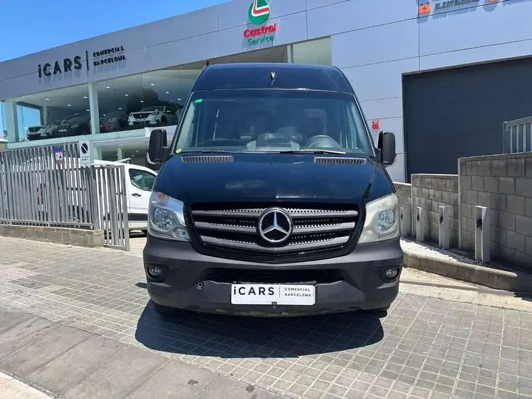 Usado Mercedes Sprinter 129 CV (94 kW) 2015 Negro Van