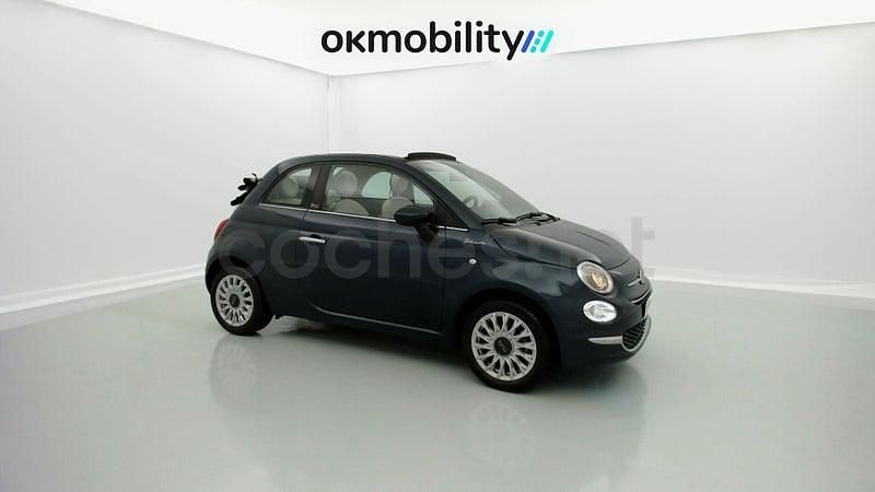 Usado Fiat 500C Dolcevita 70 CV (51 kW) 2022 Azul Descapotable